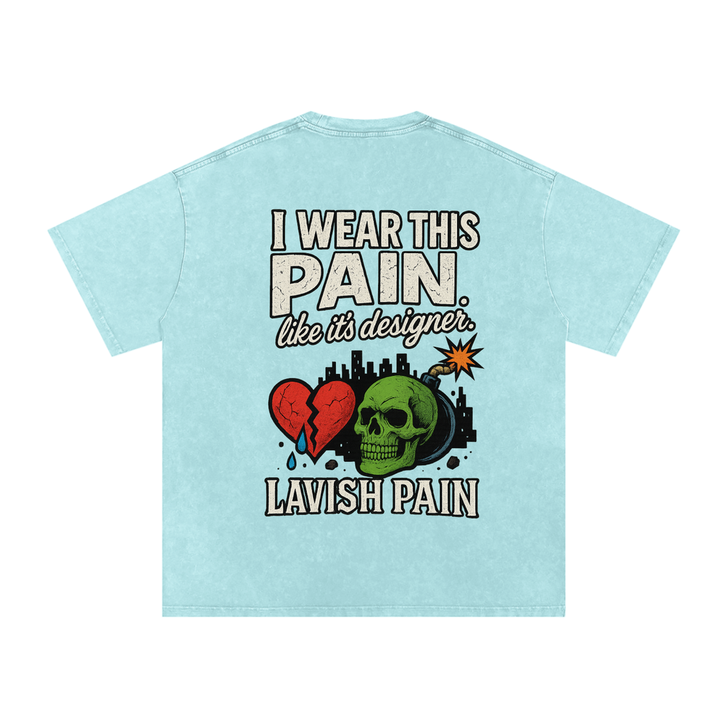 Acid Wash Oversize T-Shirt - 250 GSM